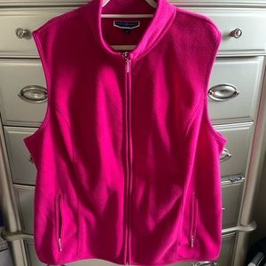 Karen Scott Fleece Vest